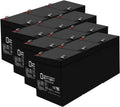 12 Volt 5 AH SLA Battery Pack of 12 B28304