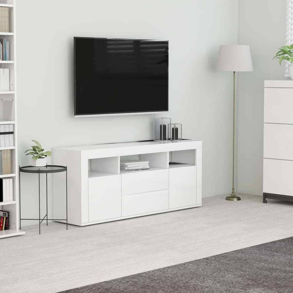 White TV Cabinet Chipboard Q4540