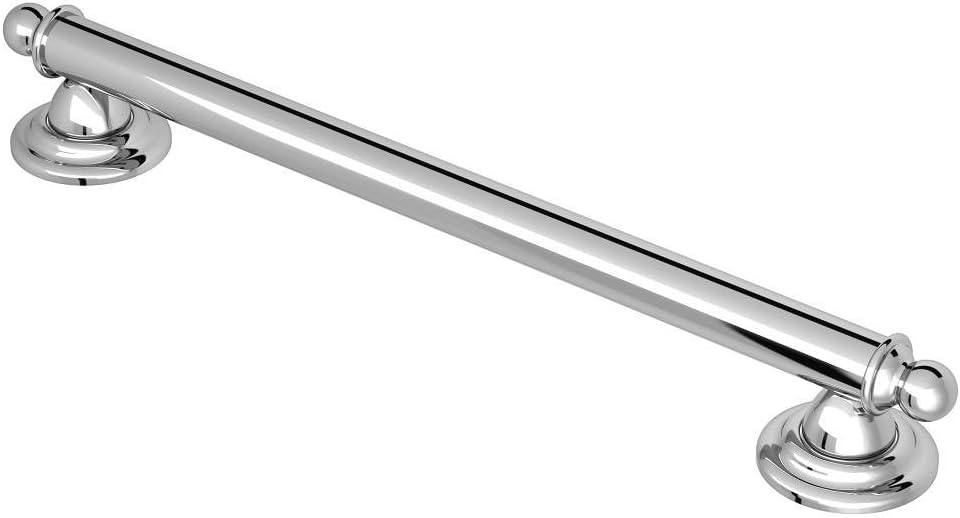 Chrome Designer Grab Bar, Pack of 2 V906