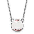 925 Sterling Silver Rh-plated LogoArt Pendant With Necklace; 18 inch R12219