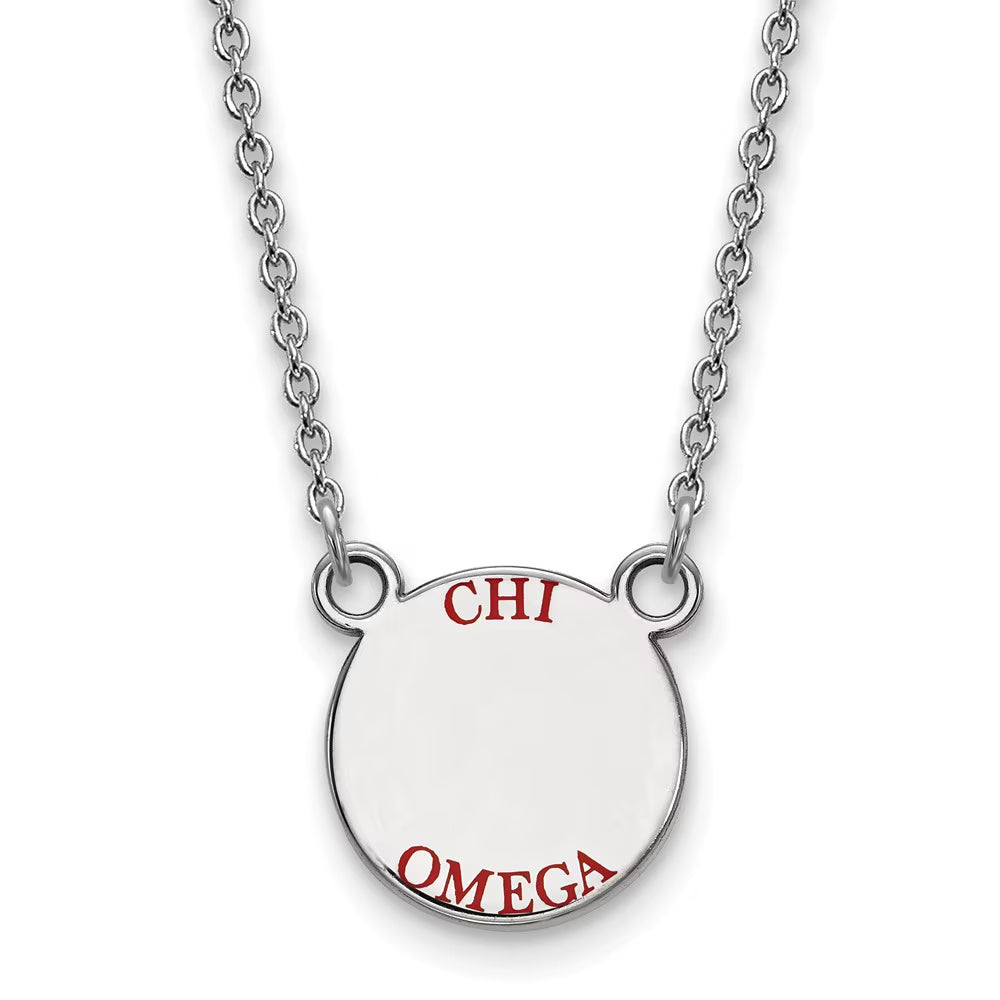 925 Sterling Silver Rh-plated LogoArt Pendant With Necklace; 18 inch R12219