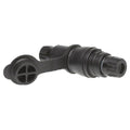 Black Wet Location Locking Blade Connector, 4 Wires, 4 Poles, 20A, 120/208V H782517