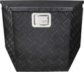Black Aluminum Underbody Tongue Tool Box Trailer Storage with Lock H97892