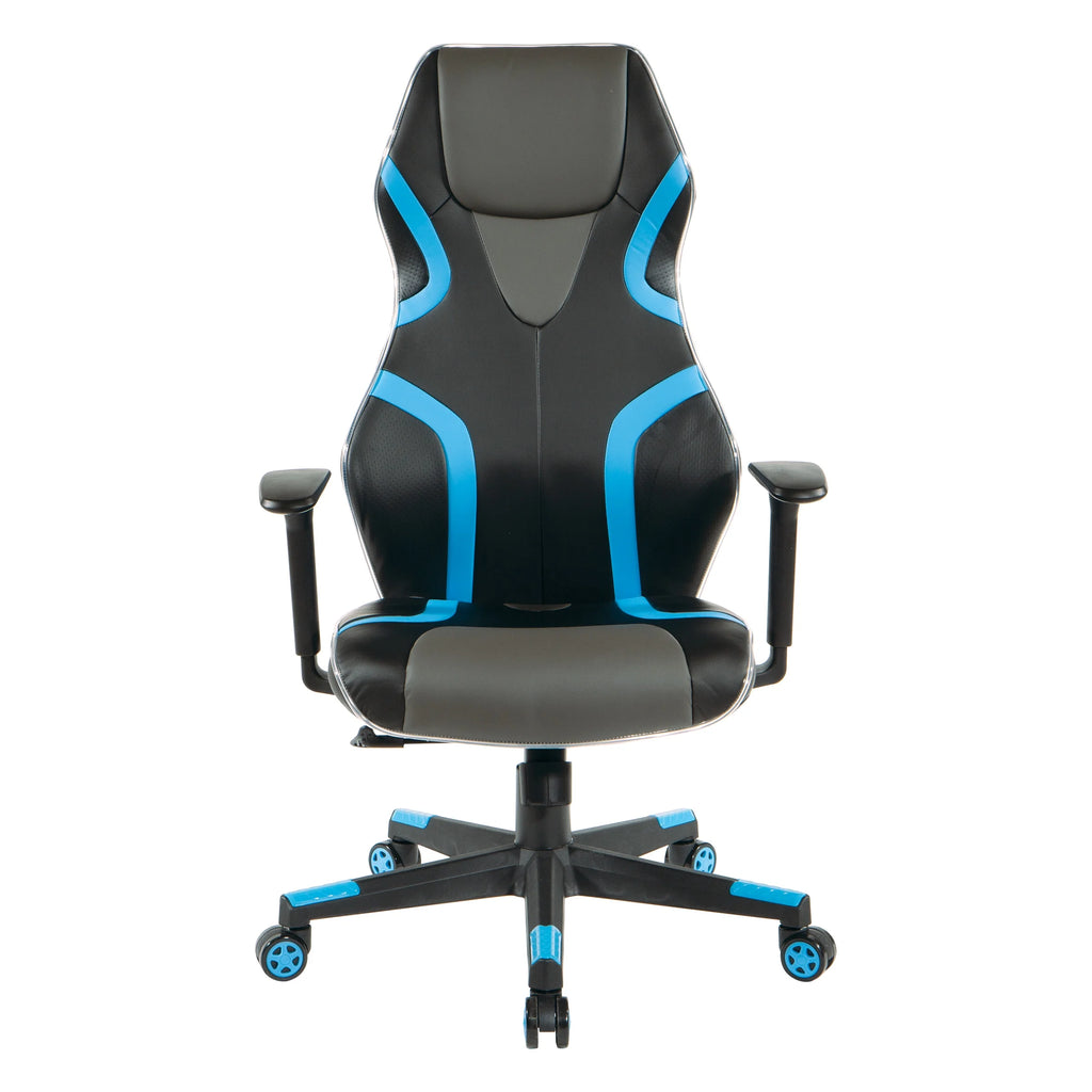 Gray Adjustable Swivel Gaming Chair E450