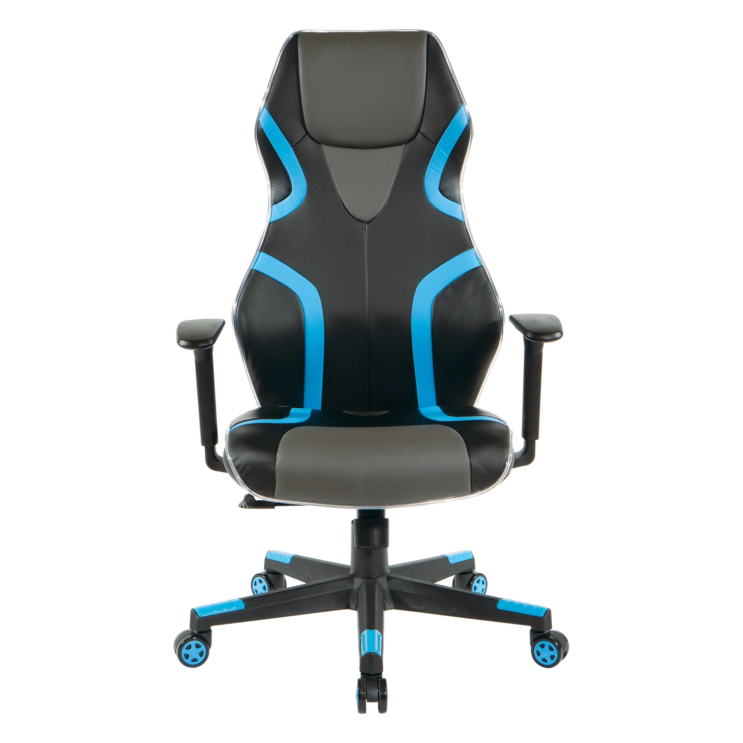 Gray Adjustable Swivel Gaming Chair E450