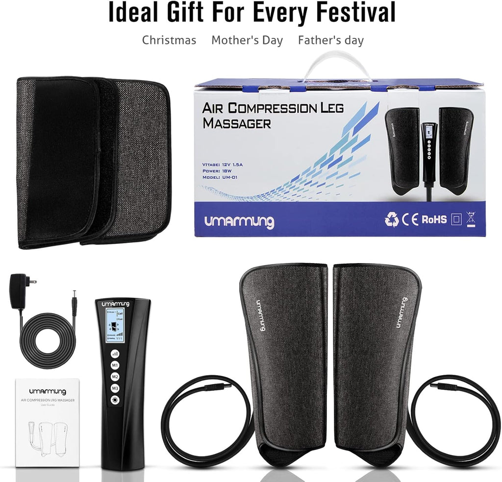 Air Compression Calf Massager with Heat C831