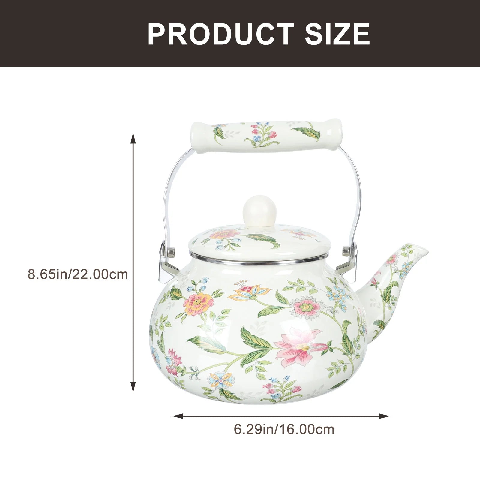 2.5L Enamel Teapot Kettle H470