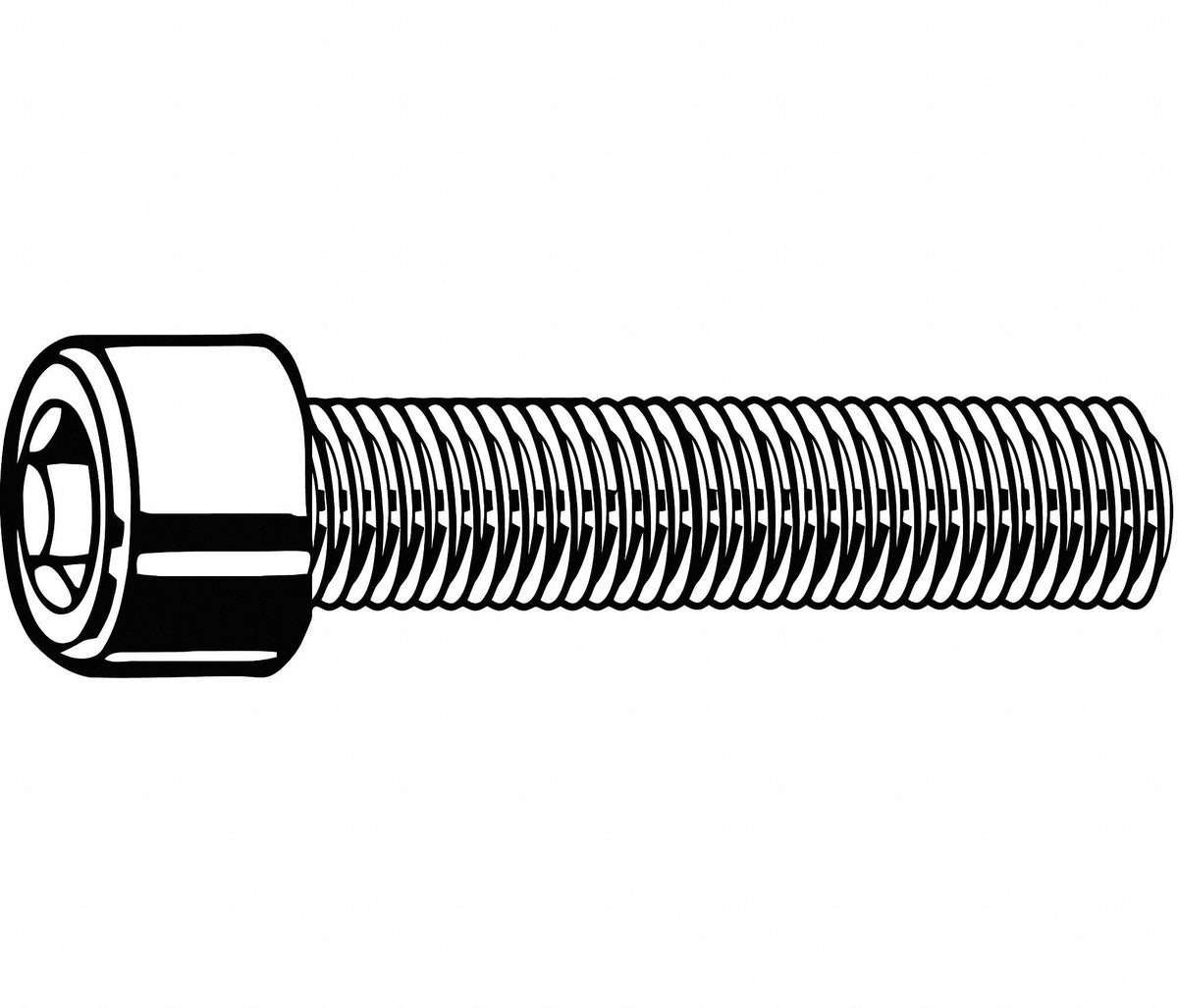 18-8 Stainless Steel Hex Socket Cap Screw P64015