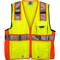 3M Safety Vest with Pockets and Zipper, Class 2 F356