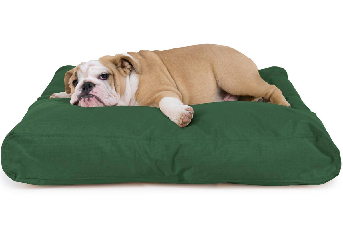 Green Large Chew Resistant Dog Bed K4536