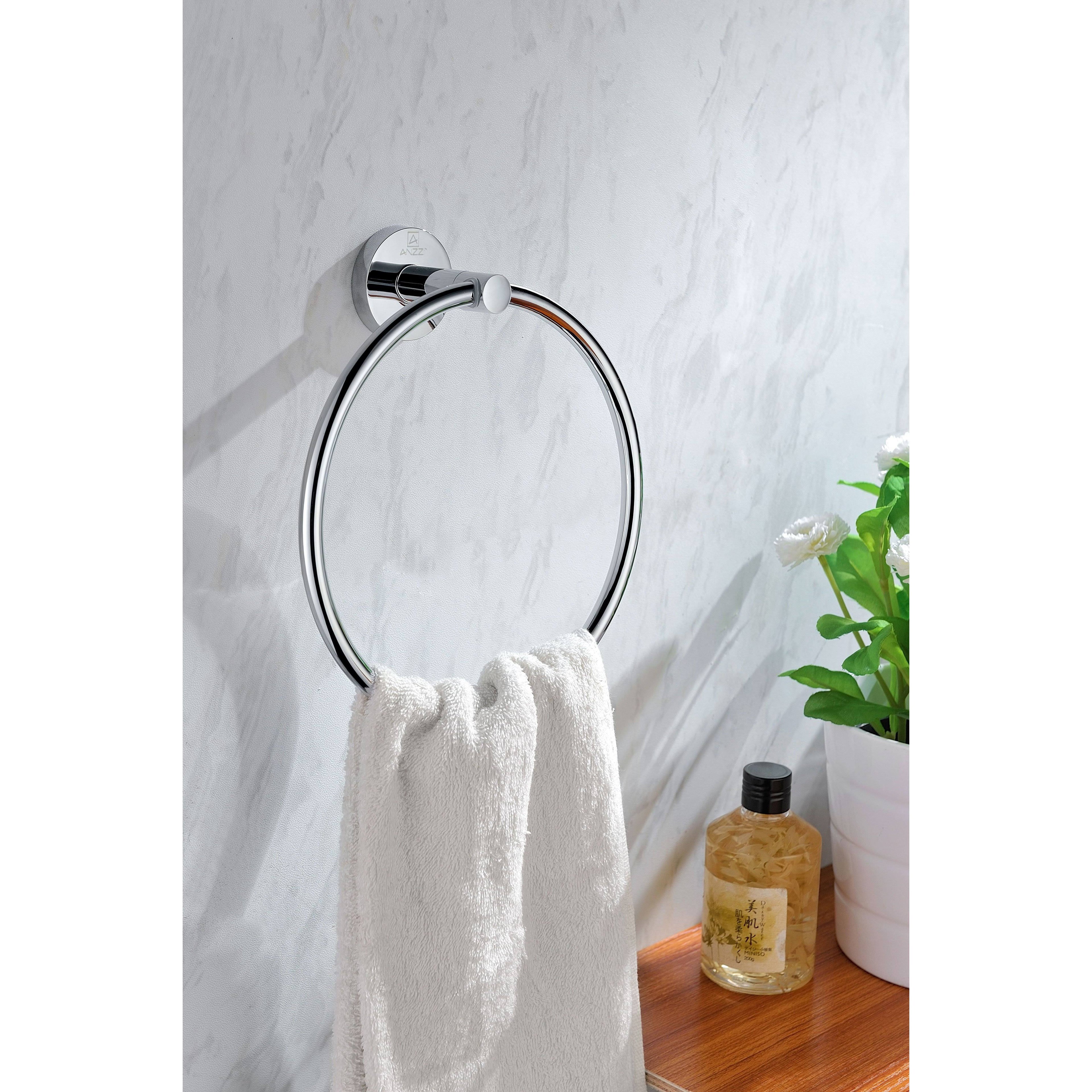 Polished Chrome Towel Ring C76014