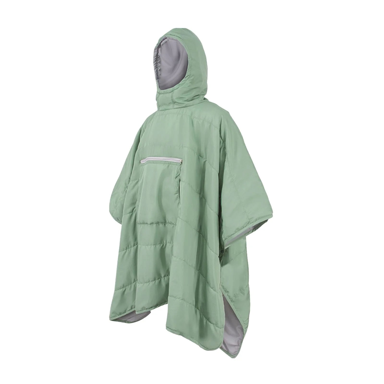 Wearable Hooded Sleeping Bag Blanket with Stuff Sack T4069