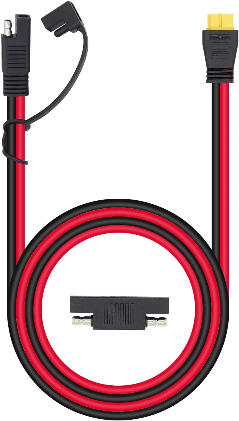 12 AWG XT60 to Solar Connector Extension Cable, Pack of 2 G653706