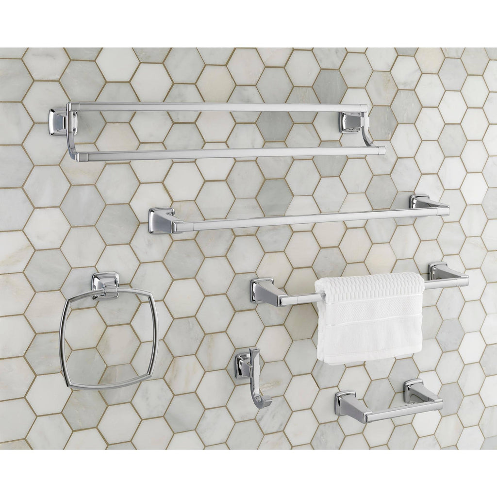 Polished Chrome Double Towel Bar U37221
