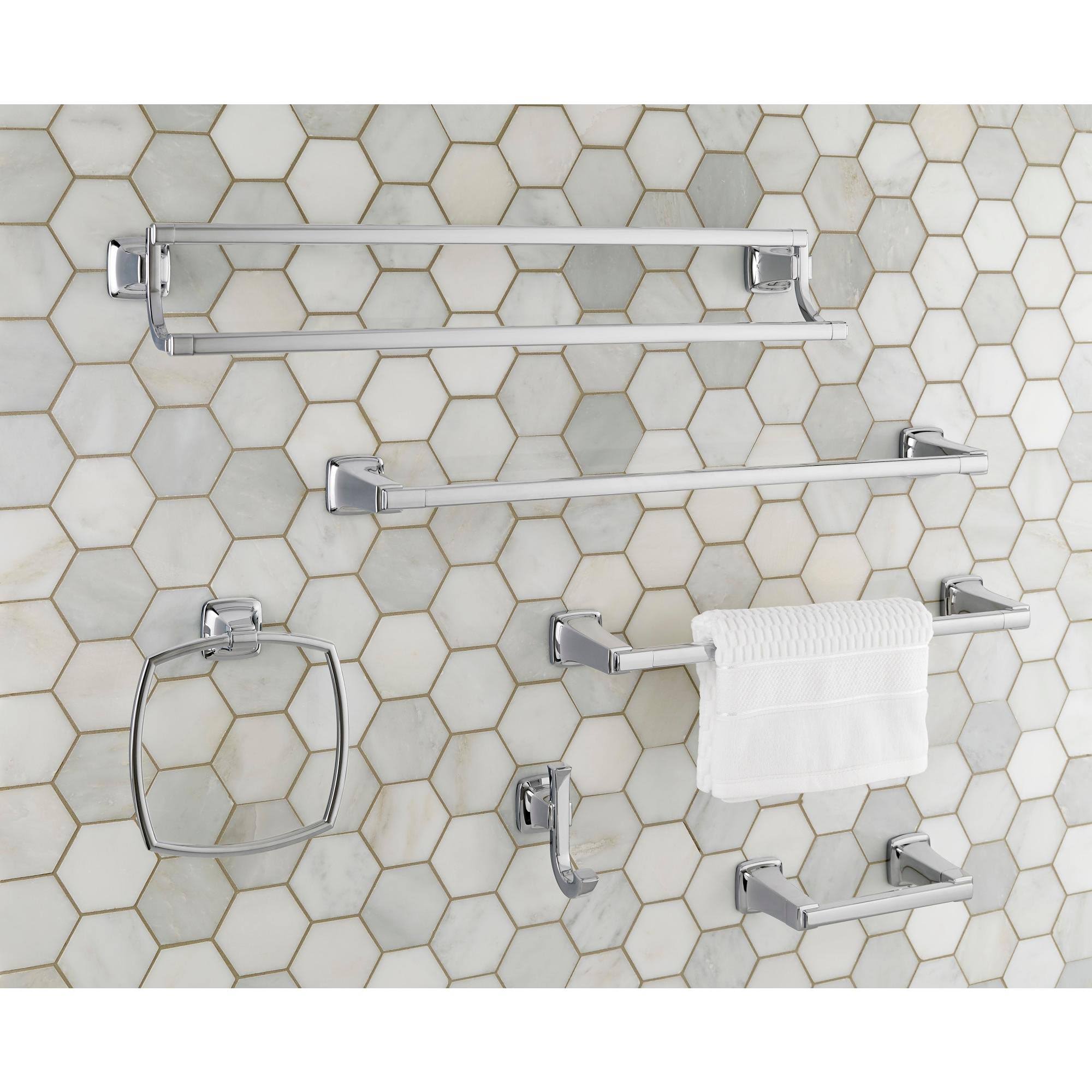 Polished Chrome Double Towel Bar U37221