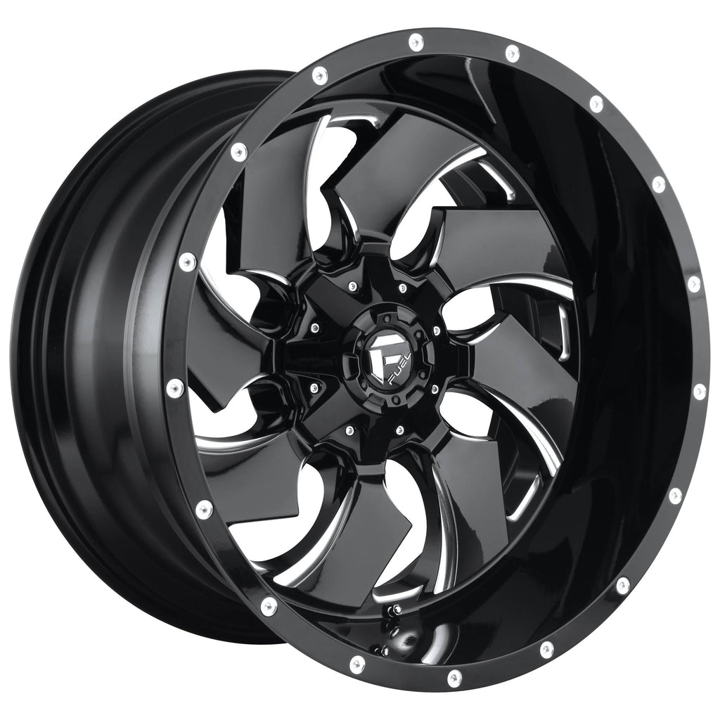 18x9 Black Milled Wheel W7222
