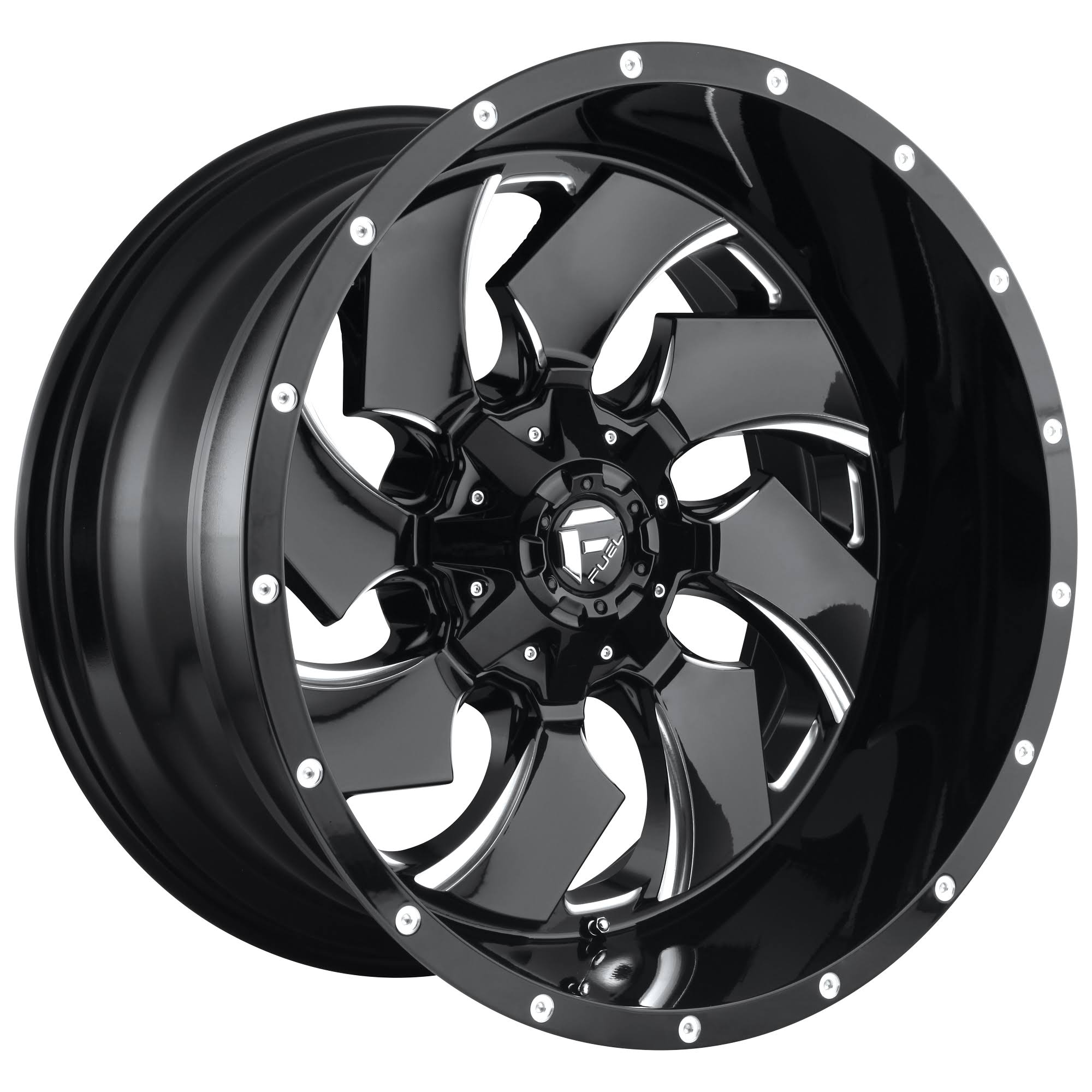18x9 Black Milled Wheel W7222
