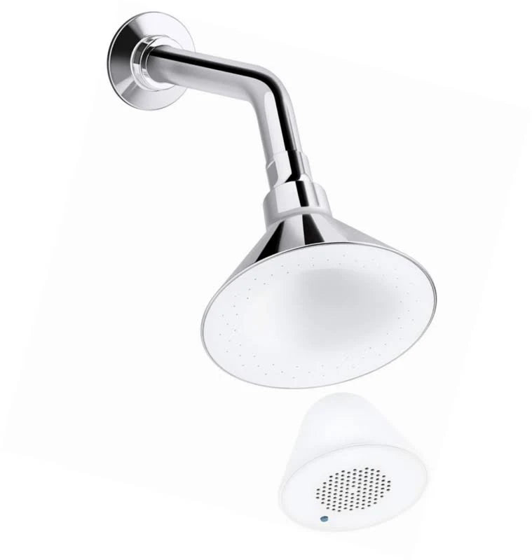 Oil Rubbed Bronze Single Function Showerhead with Wireless Speaker C94267