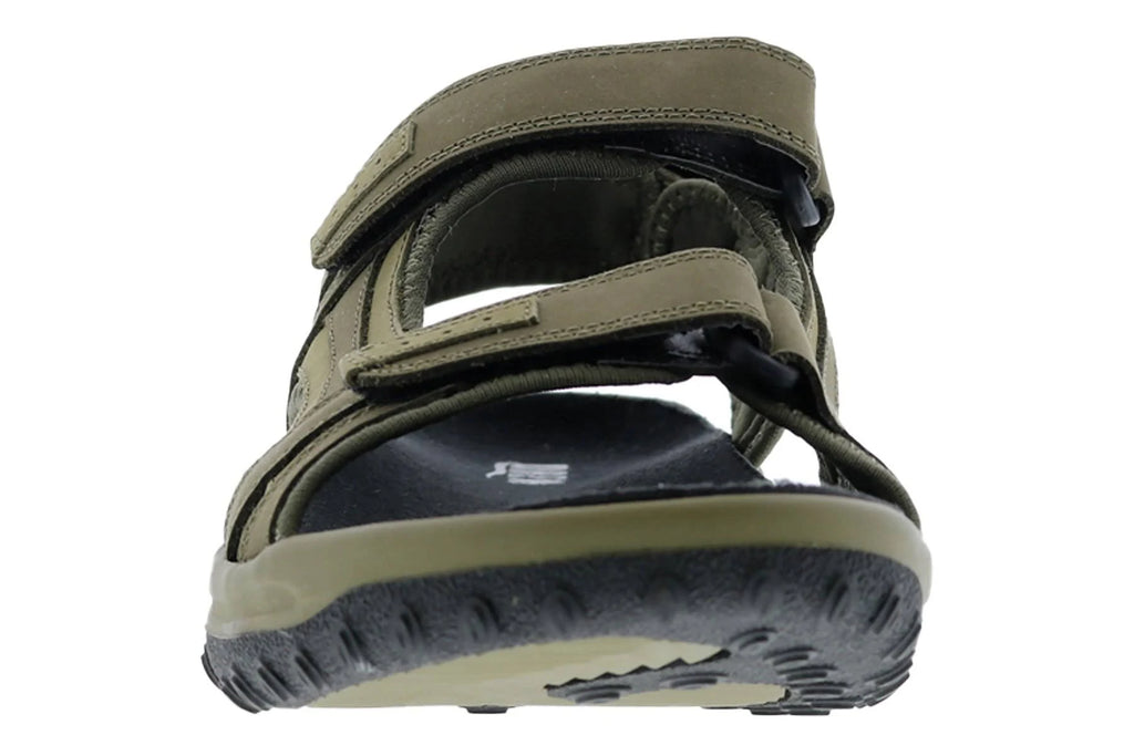 Olive Stretch Nubuck Men&s Shoes Z461526