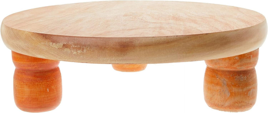 Manual Wooden Roti Chapati Tortilla Presser Maker With Rolling Pin, 10-Inch A255683