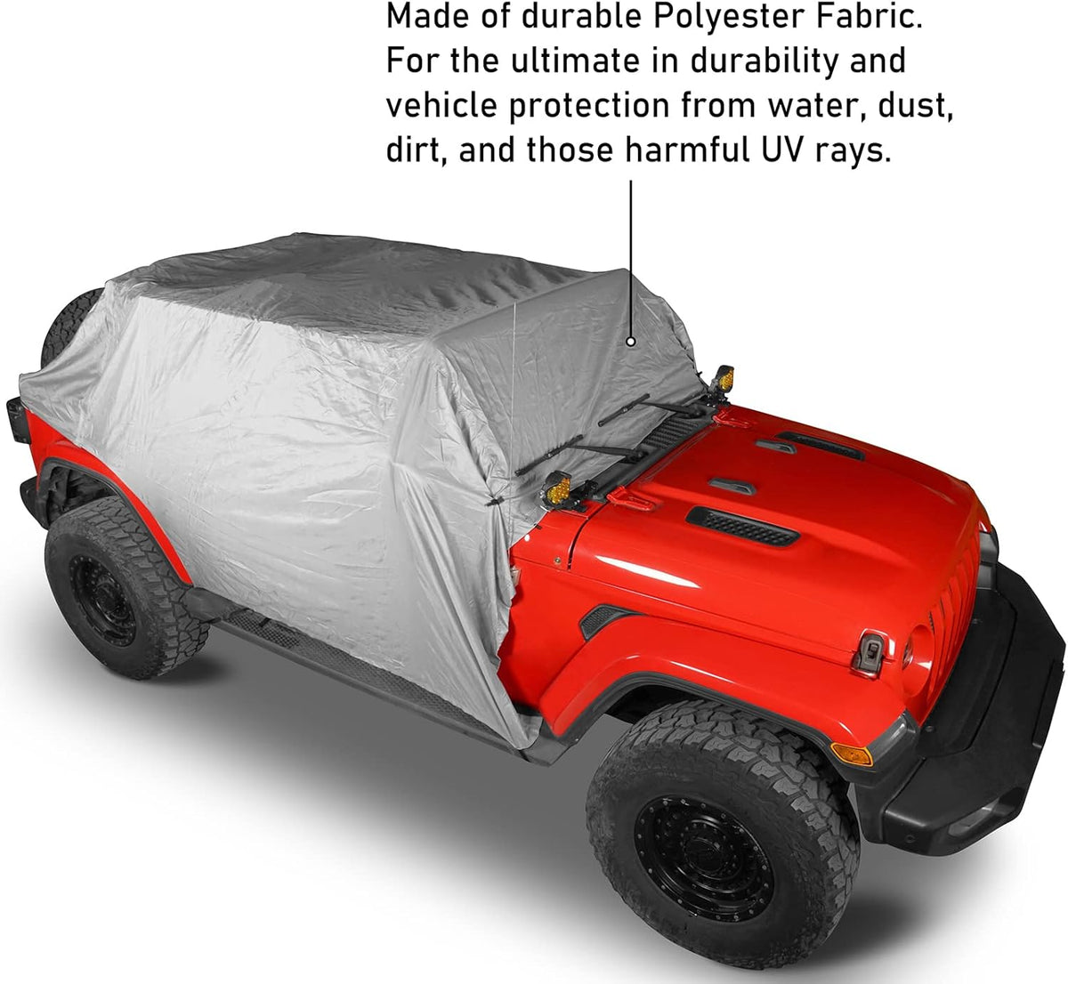 Tear Resistant Tarp Awning Camping Tent with 6 Sandbags S443493