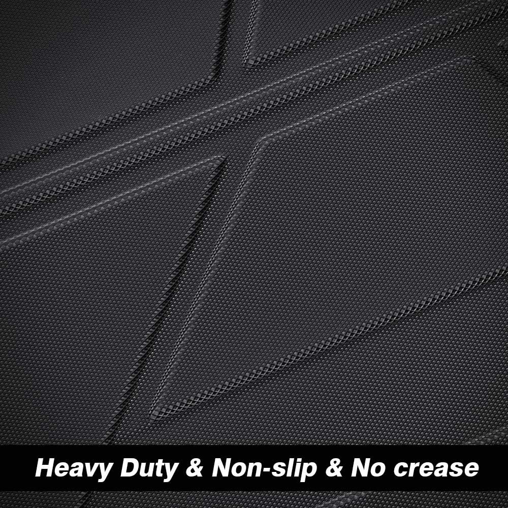 Black TPO Non-Slip Cargo Mat Pack of 2 N946449