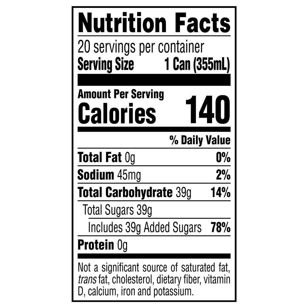 12 fl oz 20 Pack Cans W812