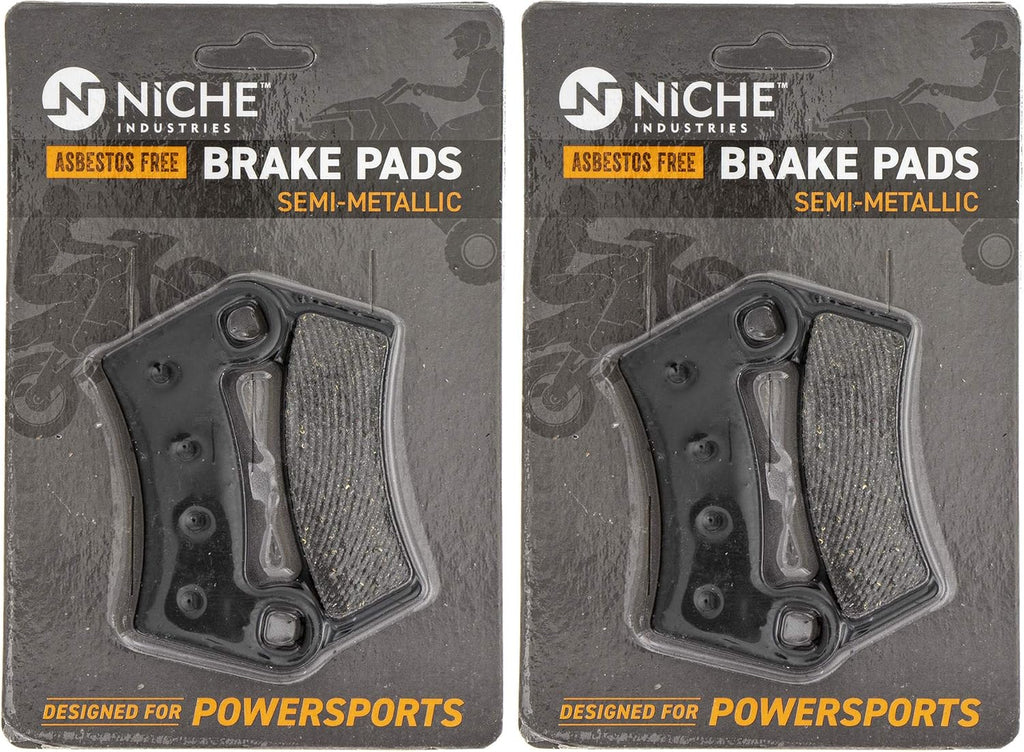 Semi-Metallic Brake Pads Set Pack of 2 M4680