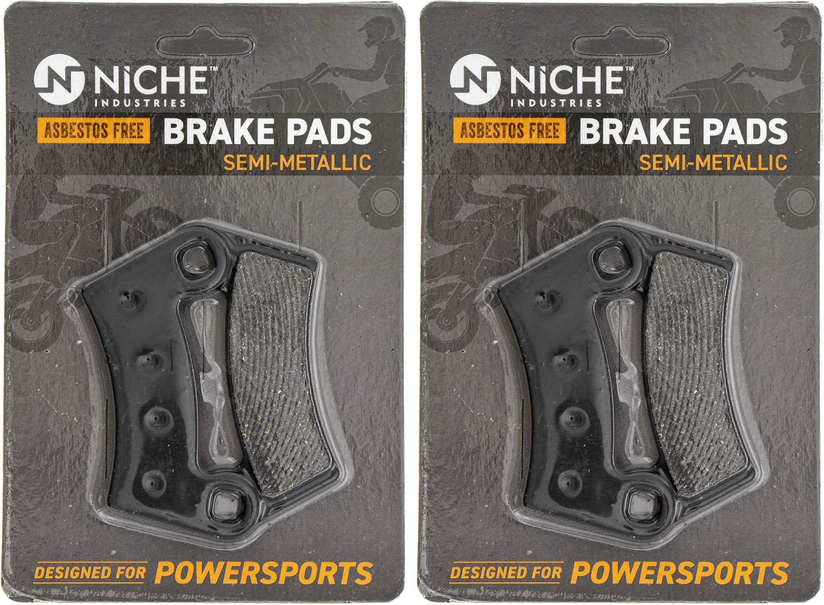 Semi-Metallic Brake Pads Set Pack of 2 M4680