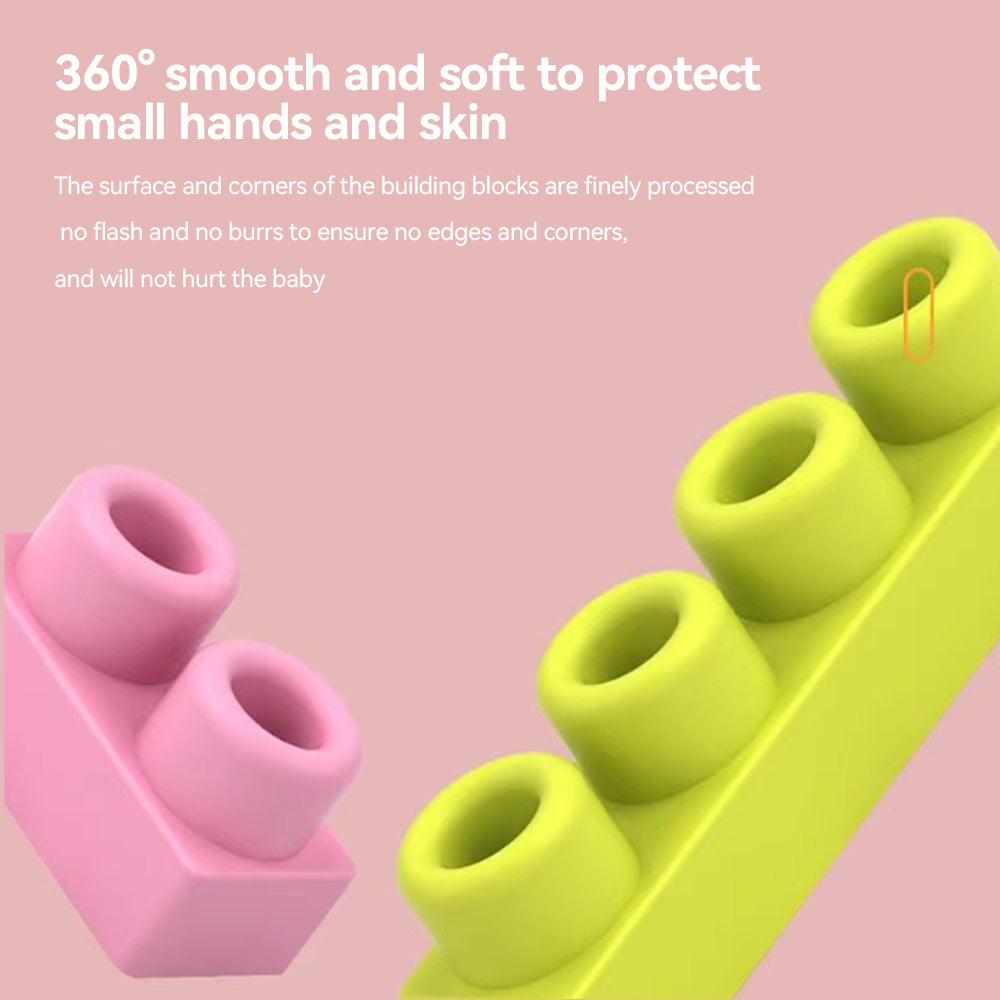 20 Pack Soft Stacking Building Blocks Toys E9586