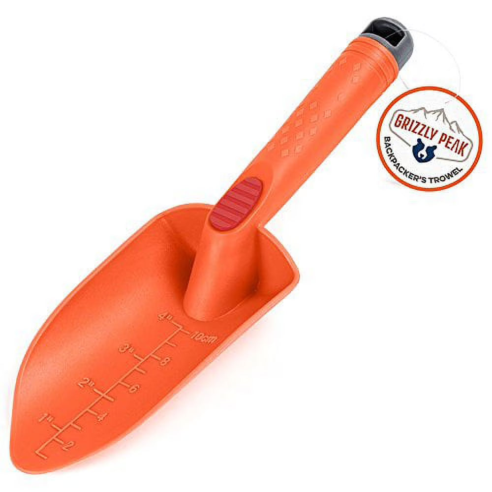 Orange & Gray Backpackers Trowel C142