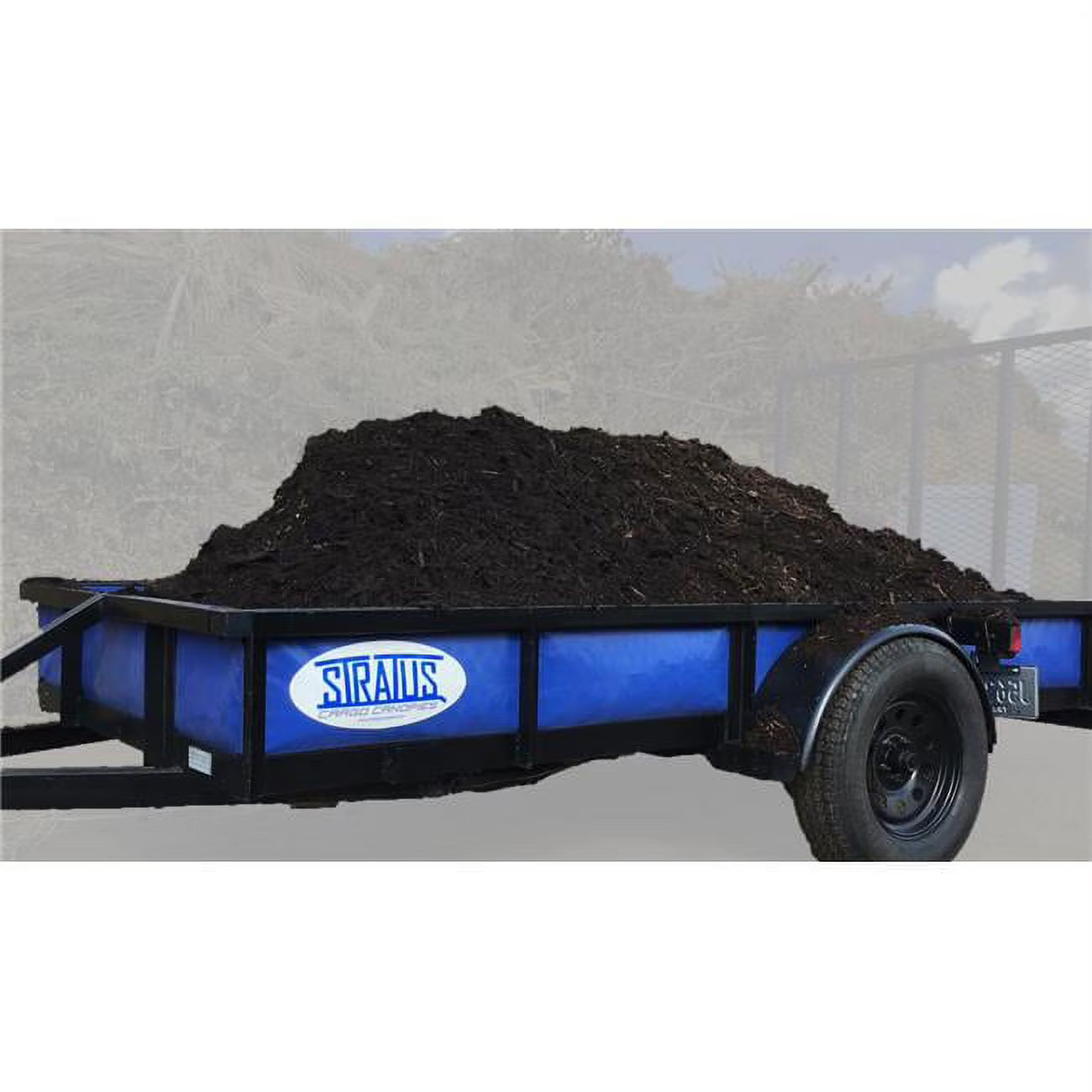 48 in. x 8 ft. Royal Blue Trailer Sidewall Panels J624155