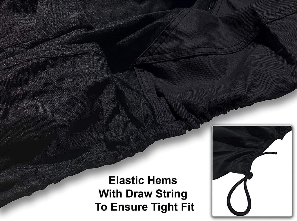 Snowmobile Cover with Built-in Securing Straps P154