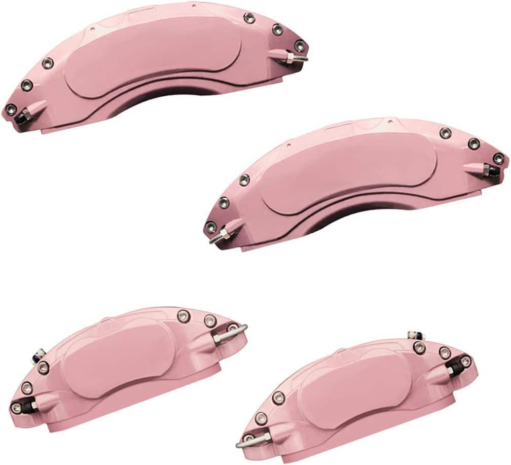 Aluminum Red Caliper Covers Front Double Piston L525