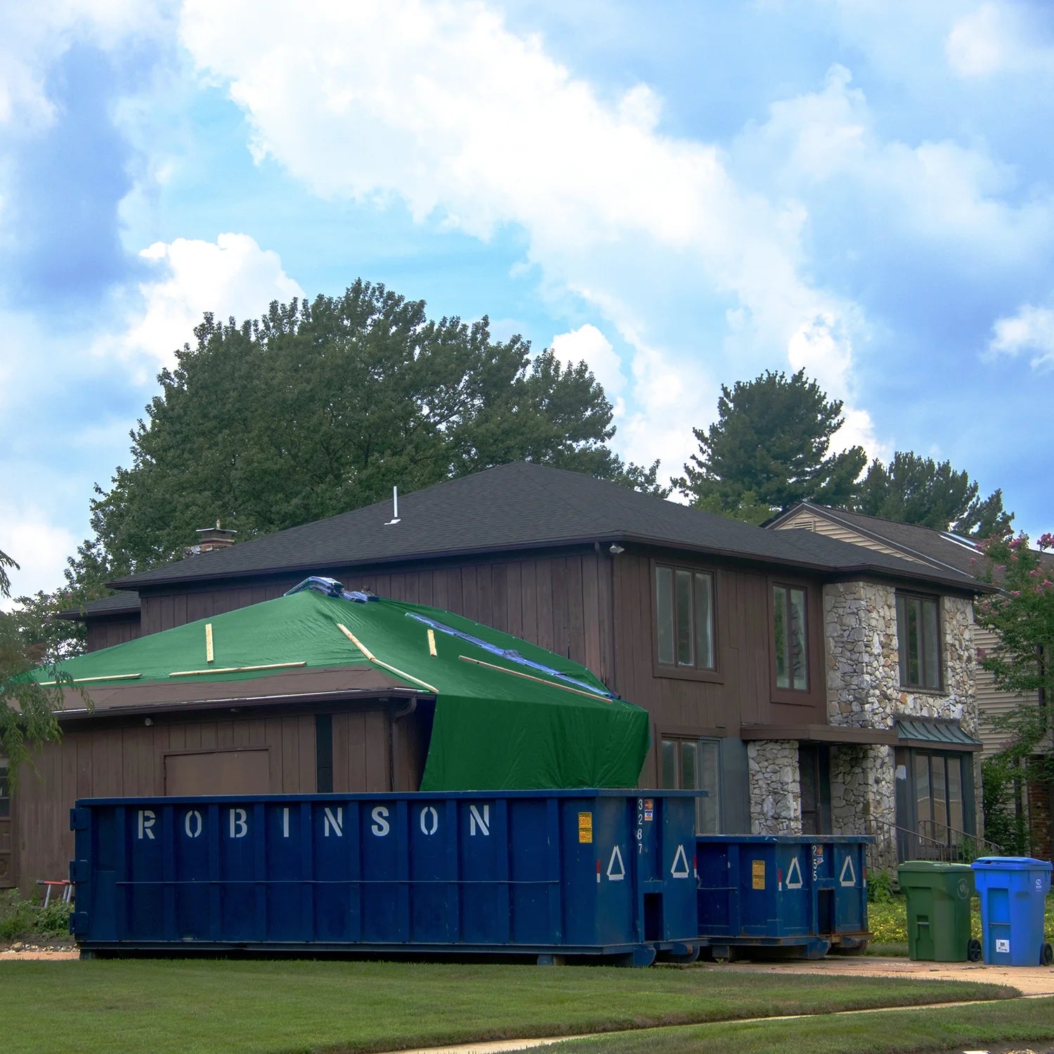 9 x 12 Green Tarp W98800