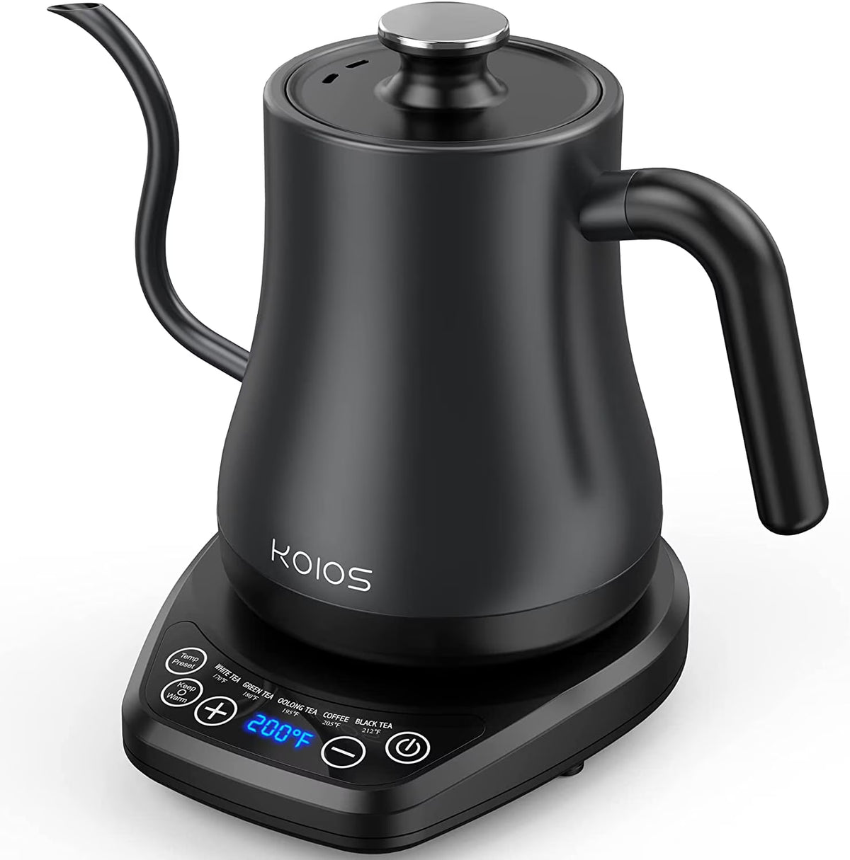 Electric Gooseneck Kettle, Stainless Steel, 1200W, 0.8L A817762