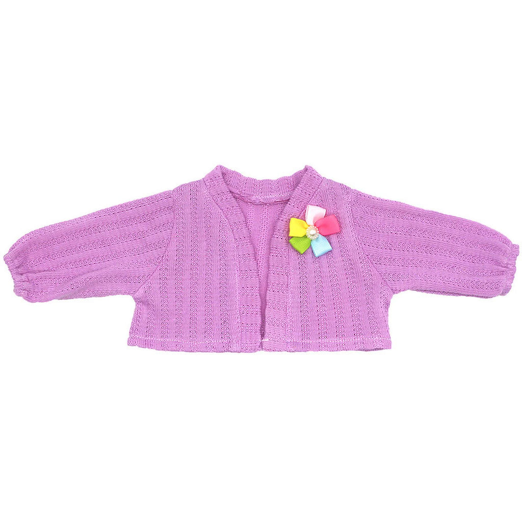 Rainbow Fluffy Skirt Doll Clothing B215301