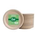 300 Pack Natural Compostable Sugarcane Plates N63920