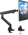 Single Monitor Arm Mount with C-Clamp and Grommet Bases F71721