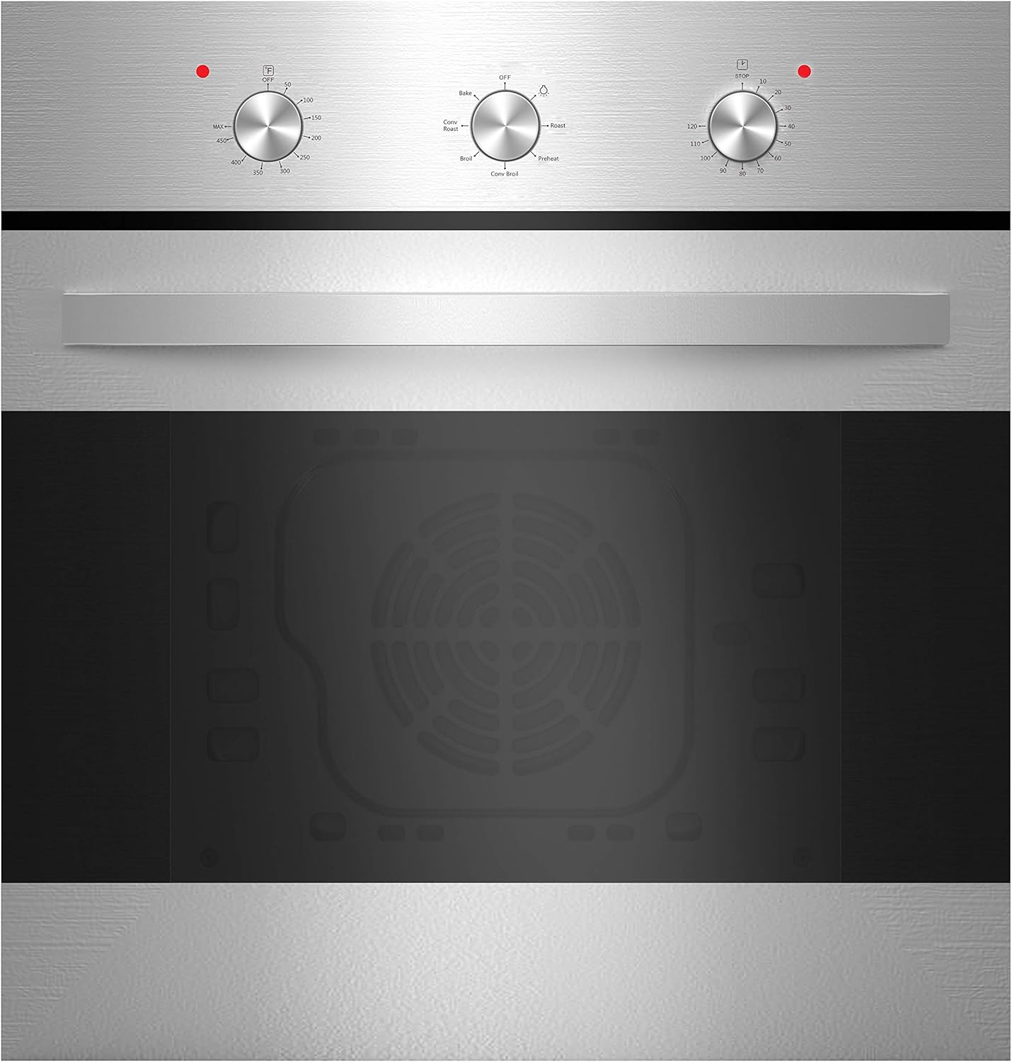 24 Inch Stainless Steel Electric Single Wall Oven R923619