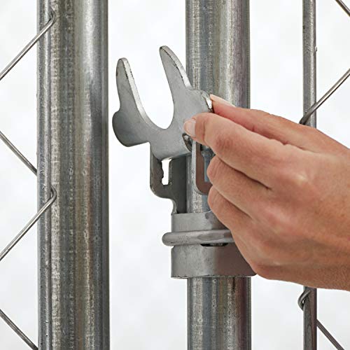 6 by 4 by 4-Feet Chain Link Portable Kennel V17243