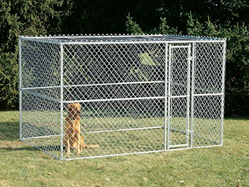 6 by 4 by 4-Feet Chain Link Portable Kennel V17243