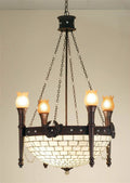 Tiffany Glass 8 Light Chandelier X846571