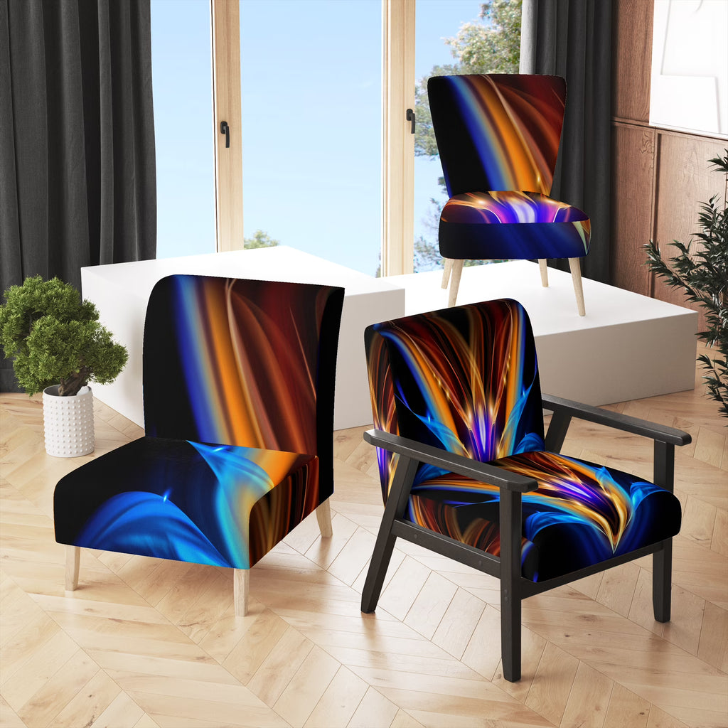 Upholstered Accent Chair and Arm Chair G342