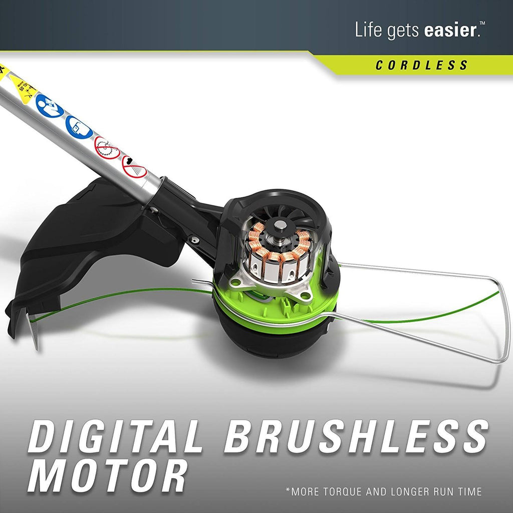 80V Cordless String Trimmer and Blower Combo V10066