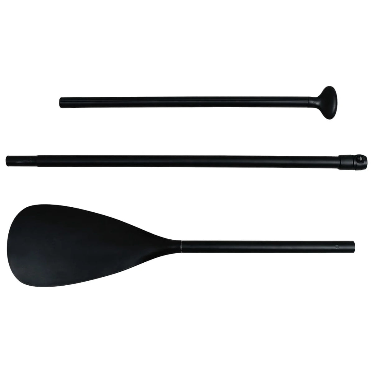 Inflatable Paddleboard Set Black and White B536