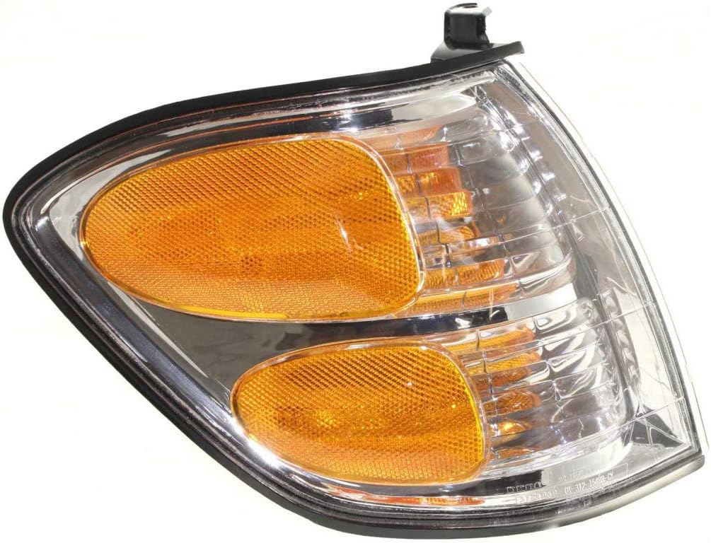 Passenger Side Signal Light Assembly for Toyota Sequoia 2001 2002 2003 2004 Pack of 2 D3824