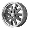 17x9 5x120.65 0mm Mag Gray Machined Wheels E6534