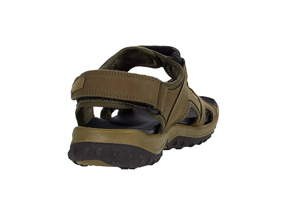 Olive Stretch Nubuck Men&s Shoes Z461526
