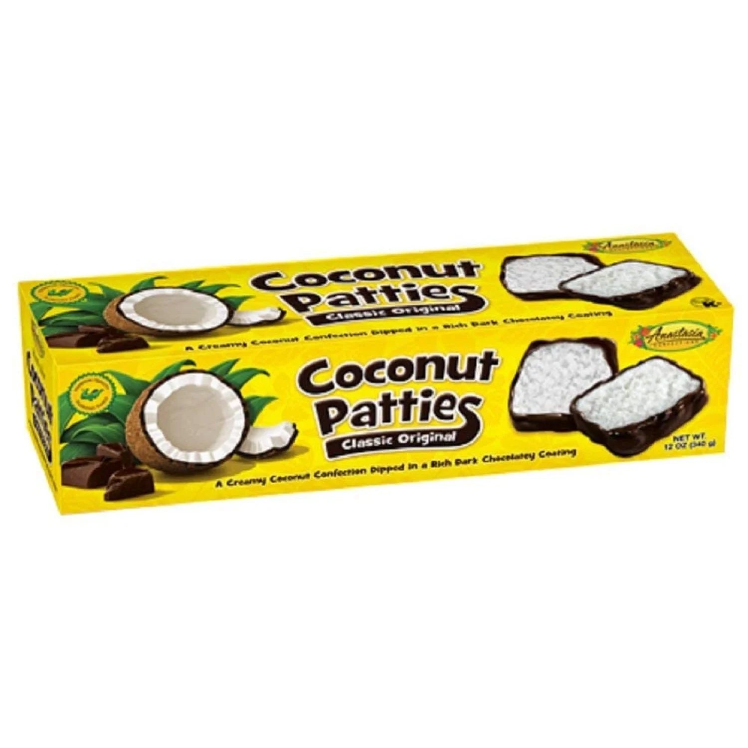 Coconut Patties, Original, 12-ounce, Pack of 2 G539
